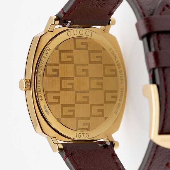 Gucci Stainless Steel Leather Grip Watch - Picture 4 of 4
